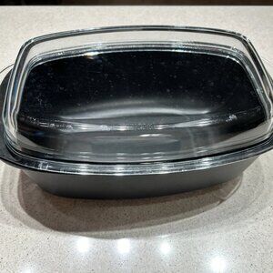 Deep Roasting Pan – WMF Cast Aluminum w/ Durit Non-Stick + Glass Lid